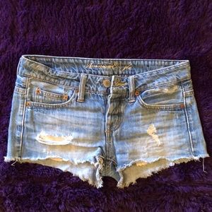 American Eagle jean shorts